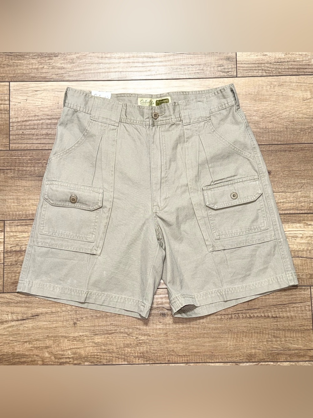 Cabelas 7 Pocket Hiker Utility Outdoor Trail Hiking Work Cargo Shorts Mens 32